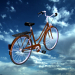 3d модель жінка велосипед – превью