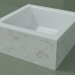 3D modeli Tezgah üstü lavabo (01R111101, Carrara M01, L 36, P 36, H 16 cm) - önizleme