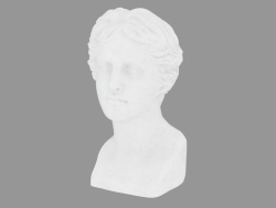 Escultura de mármol Cabeza de Venus de Milo