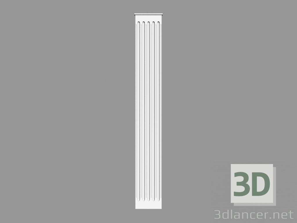 3D Modell Pilaster (PS3) - Vorschau