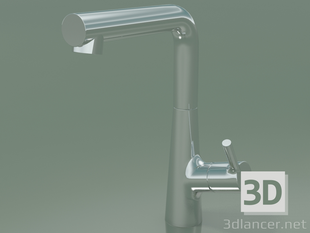 modello 3D Miscelatore monocomando lavabo 210 (72105000) - anteprima