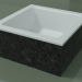 modèle 3D Vasque à poser (01R111101, Nero Assoluto M03, L 36, P 36, H 16 cm) - preview