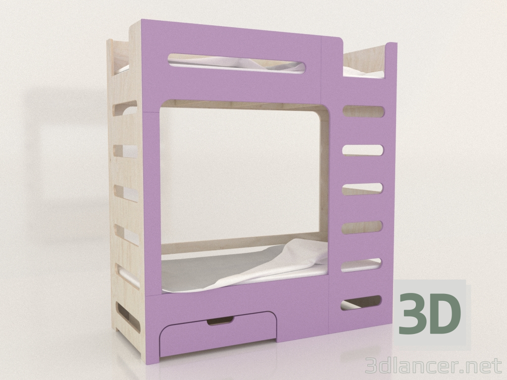 modèle 3D Lit superposé MOVE ER (ULMER0) - preview