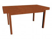 Folding table (folded)
