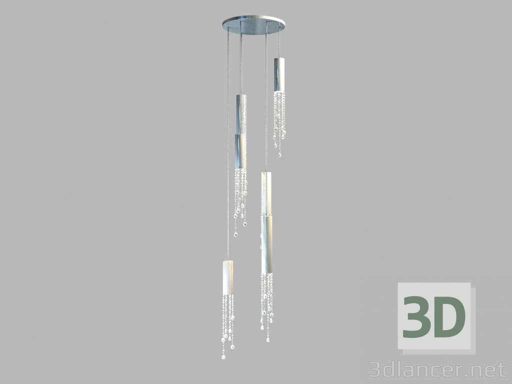 modèle 3D Perlina lustre MD93701-6 a - preview