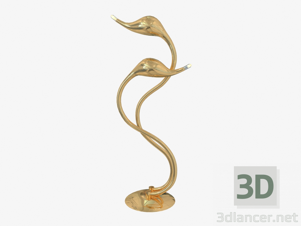 modello 3D Lampada da tavolo Cigno Collo (751922) - anteprima