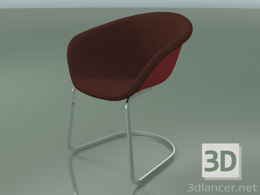 3D modeli Sandalye 4214 (konsolda, ön kaplamalı, PP0003) - önizleme
