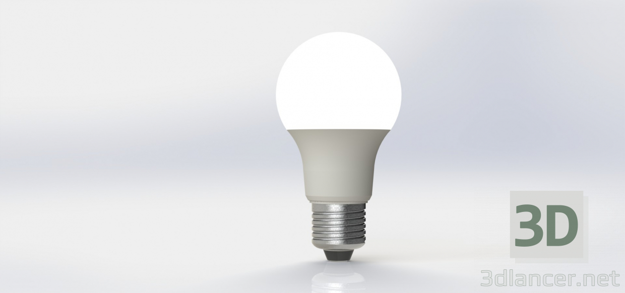 LED-Glühbirne (LED-Scheinwerfer) 3D-Modell kaufen - Rendern