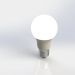 3d Светодиодная лампочка (светодиодный прожектор) модель купить - ракурс