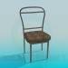 Modelo 3d Cadeira comum - preview