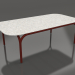modèle 3D Table basse (Rouge vin, DEKTON Sirocco) - preview