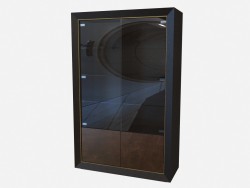 Двухдверный деревянный шкаф в стиле арт деко Don Giovanni Z06