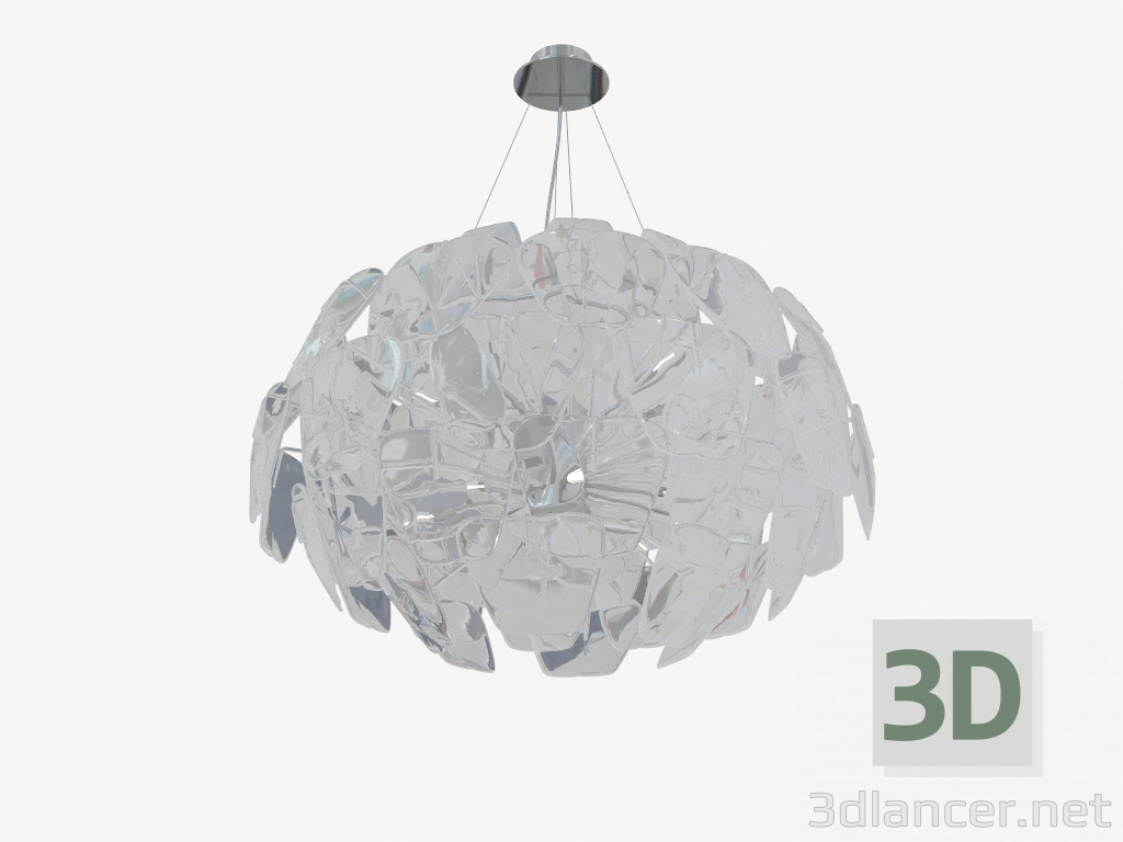modello 3D Lampadario sospeso Planaria (808030) - anteprima