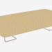 3d model Upholstered bench - preview