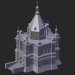 3d модель Суздаль. Михали. Церковь Александра Невского – превью