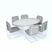 Mesa de comedor italiana excepcional 3D modelo Compro - render