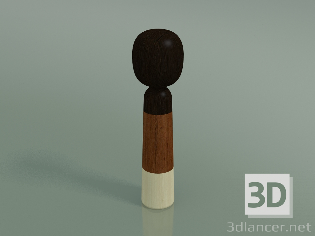 modello 3D Figurine 4706 (Set da 3 a 20,5 cm) - anteprima