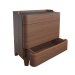 3d Junius chest of drawers in solid walnut, LA REDOUTE INTERIEURS model buy - render