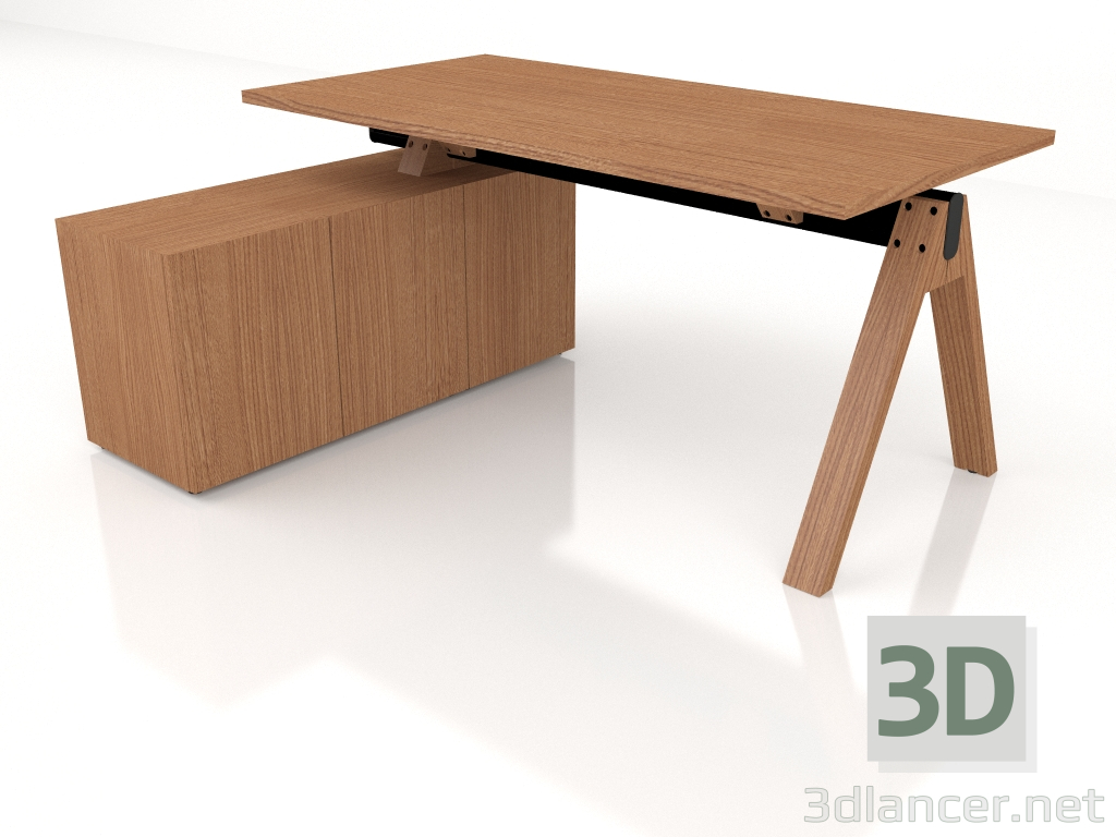 modello 3D Tavolo da lavoro Viga V163L (1600x1300) - anteprima
