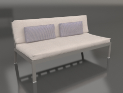Sofa module, section 4 (Quartz gray)