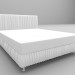 3 डी मॉडल तितली बिस्तर - पूर्वावलोकन