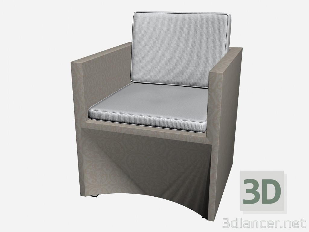 3d model Lunch Dining Chair Armchair 55110 55150 - preview
