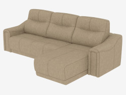 sofá de couro conversível