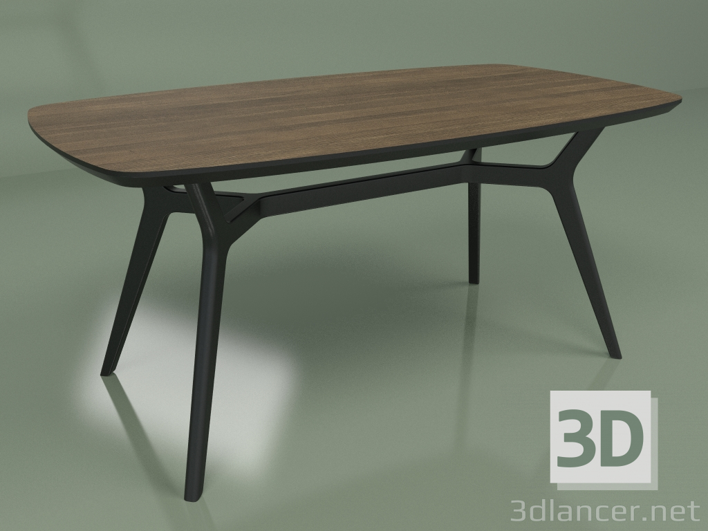 Modelo 3d Mesa de jantar Johann Walnut (1600x900) - preview