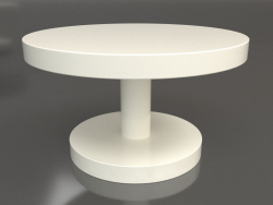 Coffee table JT 022 (D=600x350, white plastic color)