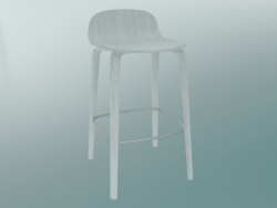 Bar stool Visu (H 65 cm, White)
