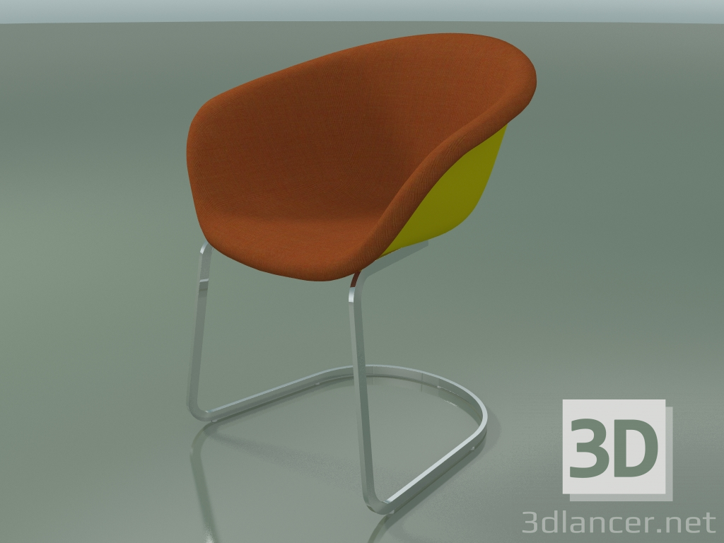 modèle 3D Chaise 4214 (sur console, avec garniture avant, PP0002) - preview