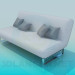 Modelo 3d Sofá com almofadas - preview