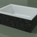 3D modeli Tezgah üstü lavabo (01R121101, Nero Assoluto M03, L 48, P 36, H 16 cm) - önizleme