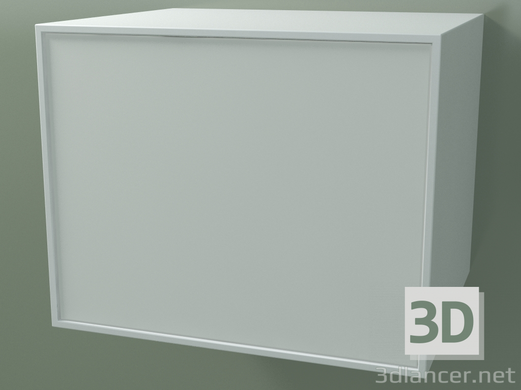 Modelo 3d Caixa (8AUBCB03, Glacier White C01, HPL P01, L 60, P 50, H 48 cm) - preview