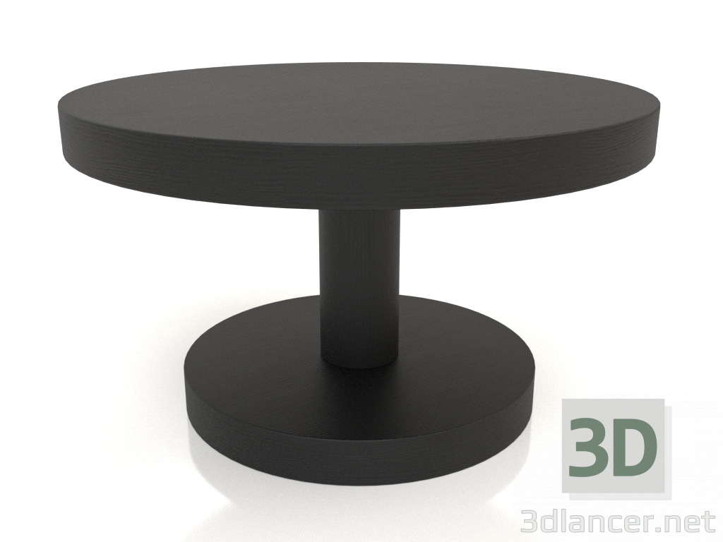 3 डी मॉडल कॉफी टेबल जेटी 022 (डी = 600x350, लकड़ी का काला) - पूर्वावलोकन