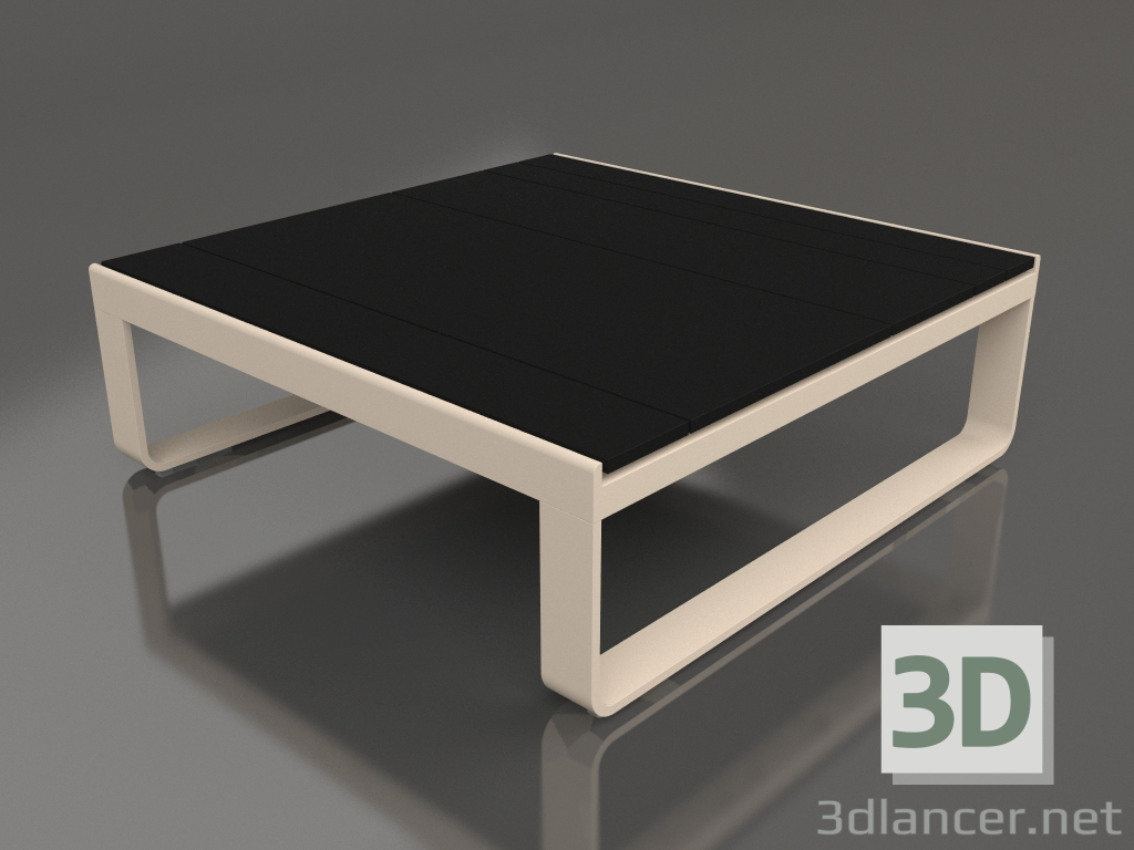 3d модель Кофейный столик 90 (DEKTON Domoos, Sand) – превью