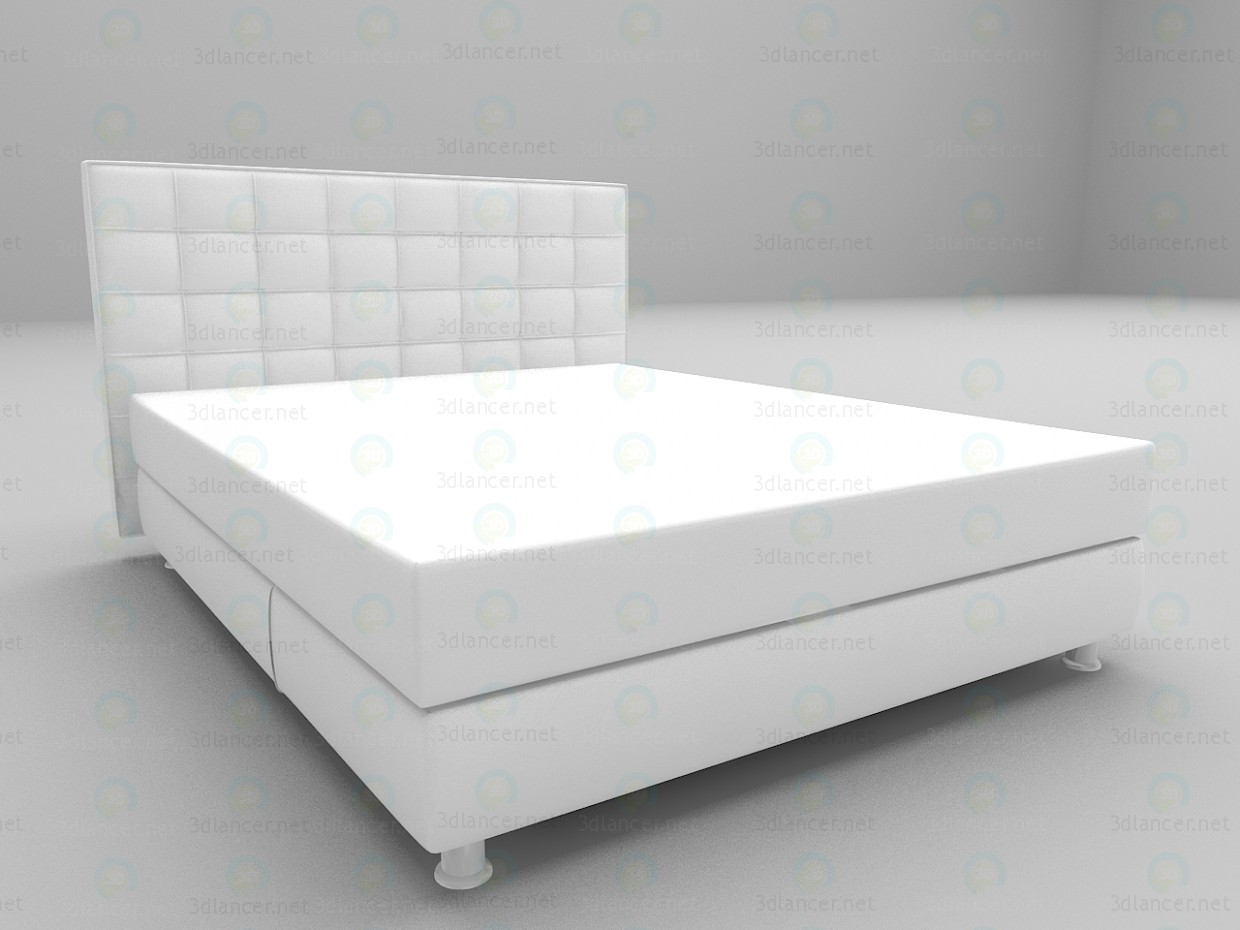 3D Modell Traum-Bett - Vorschau