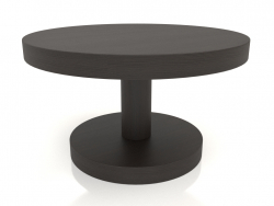 Coffee table JT 022 (D=600x350, wood brown dark)