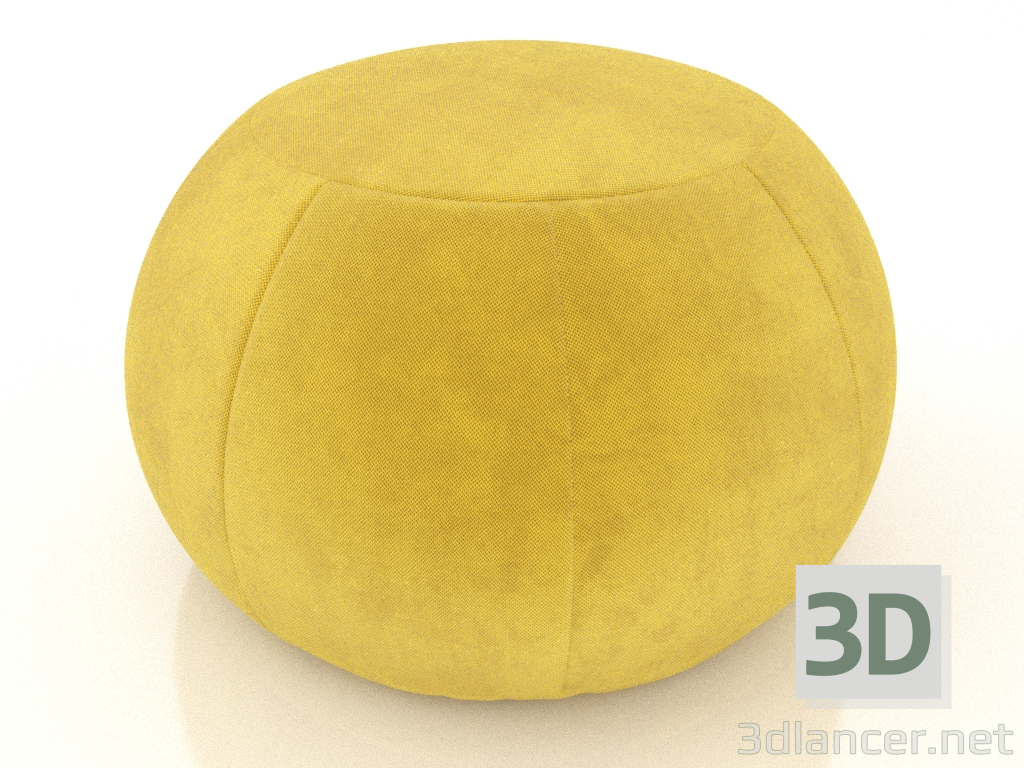 3D modeli Kabarık Aylak (korsyka 7118) - önizleme