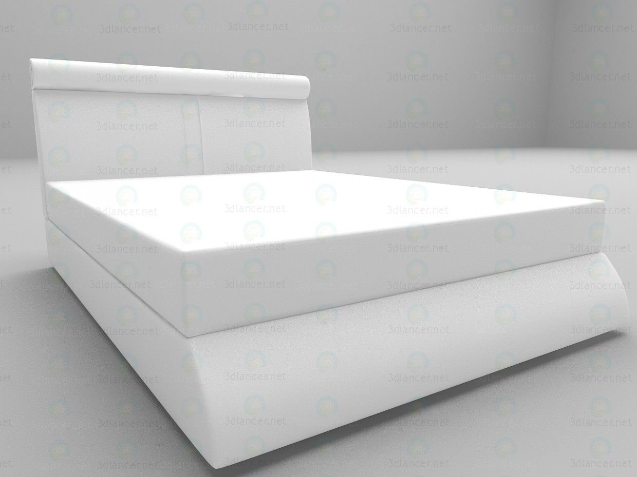 3D modeli Kamelya yatak - önizleme