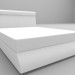 3D modeli Kamelya yatak - önizleme
