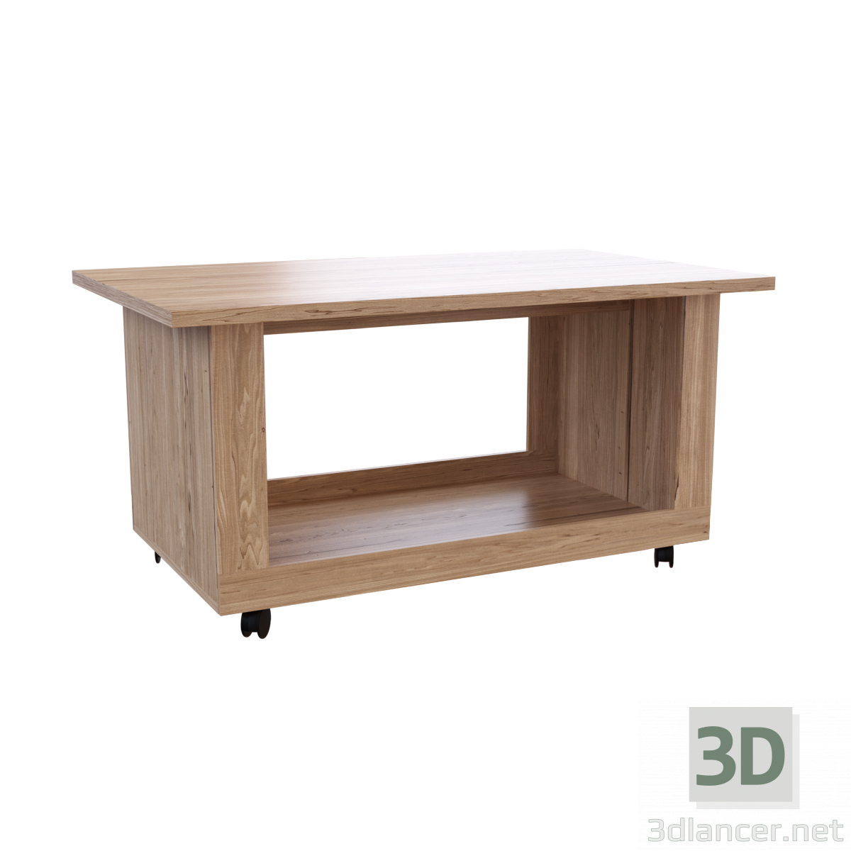 3 डी मॉडल ऑस्कर कॉफी टेबल - पूर्वावलोकन