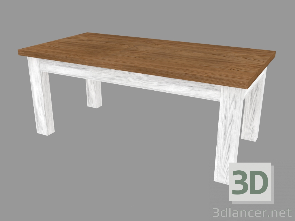 3d модель Журнальний столик (PRO.076.XX 120x49x60cm) – превью