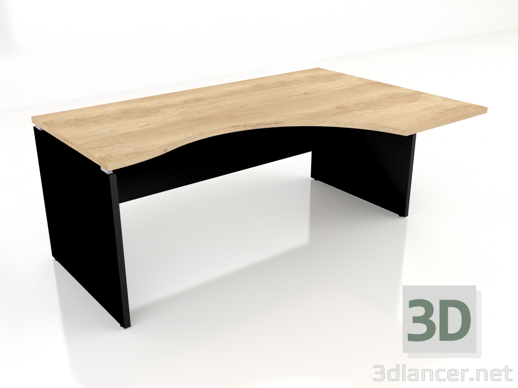 3D modeli Çalışma masası Ogi V BVG18 (1800x1200) - önizleme