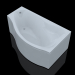 3d Ванны для ванной Aquanet Palma 170100 модель купить - ракурс
