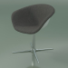 3d model Chair 4215 (4 legs, swivel, with front trim, PP0001) - preview