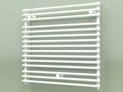 Heated towel rail - Santorini (SAN 07 750 mm, RAL - 9016)