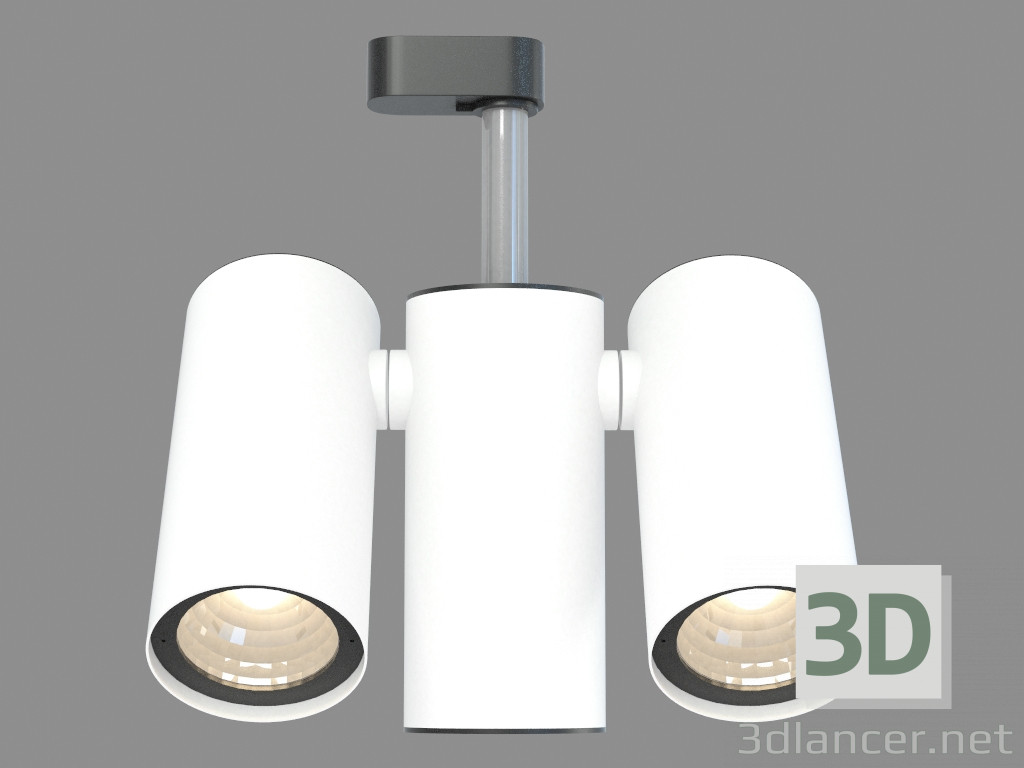 3D modeli Tavan aydınlatması Blicca 2 - önizleme