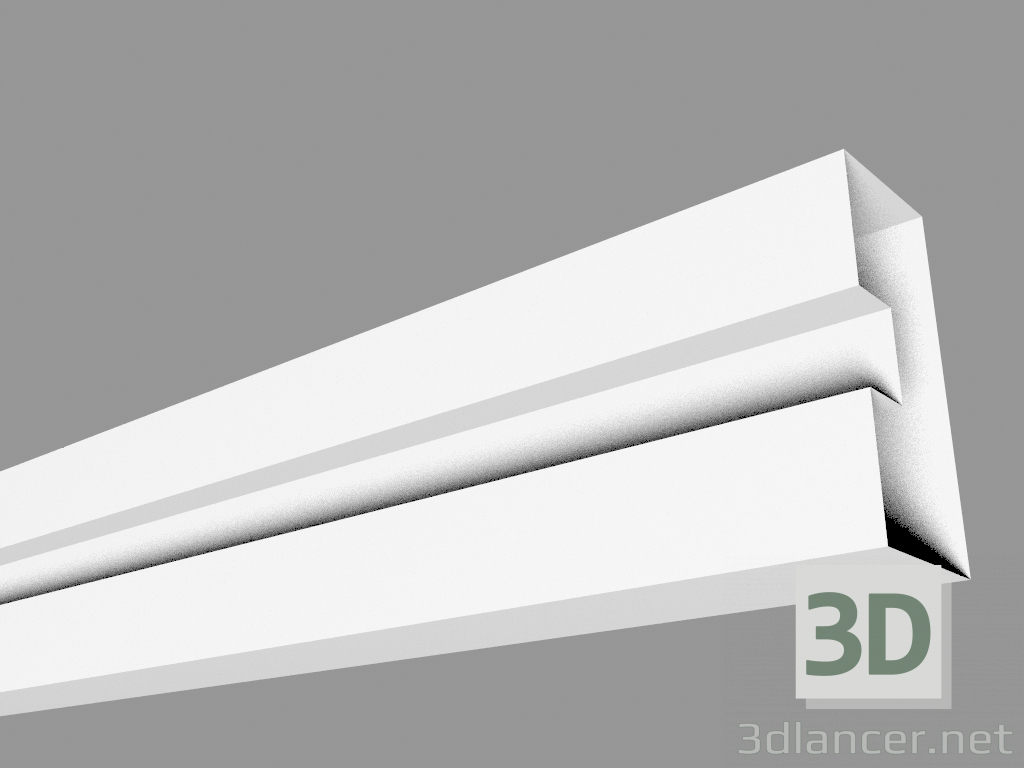 3D modeli Saçak ön (FK18KG) - önizleme