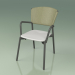 3D modeli Sandalye 021 (Metal Duman, Zeytin, Poliüretan Reçine Gri) - önizleme
